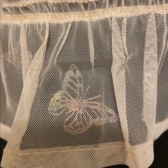 Sheer butterfly crop top NWT - Picture 2 of 5